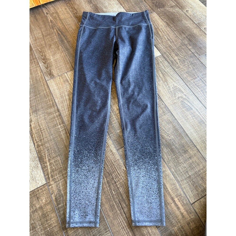Athleta Chaturanga Leggings Sz. S Grey Dip Dye Ombré